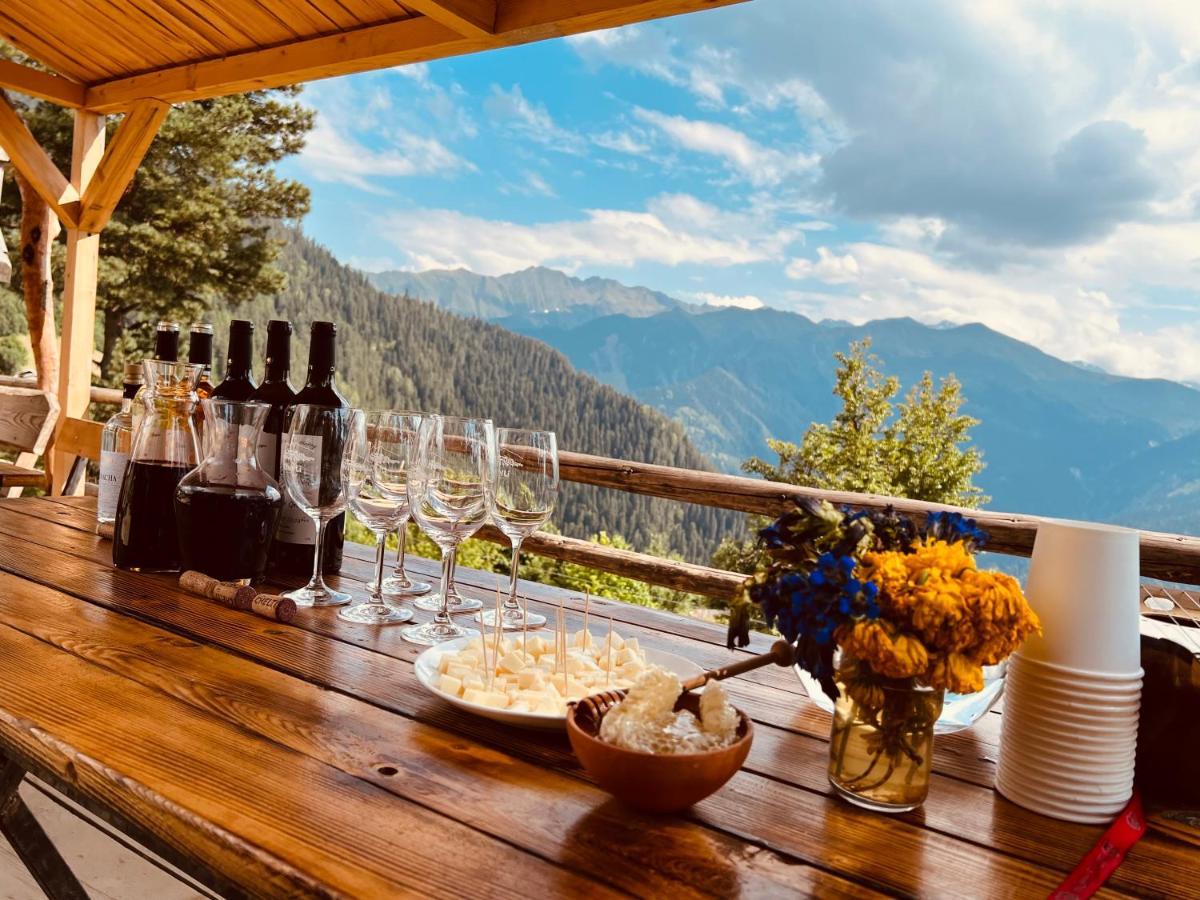 Heshkili Huts Svaneti Keshkili Luaran gambar