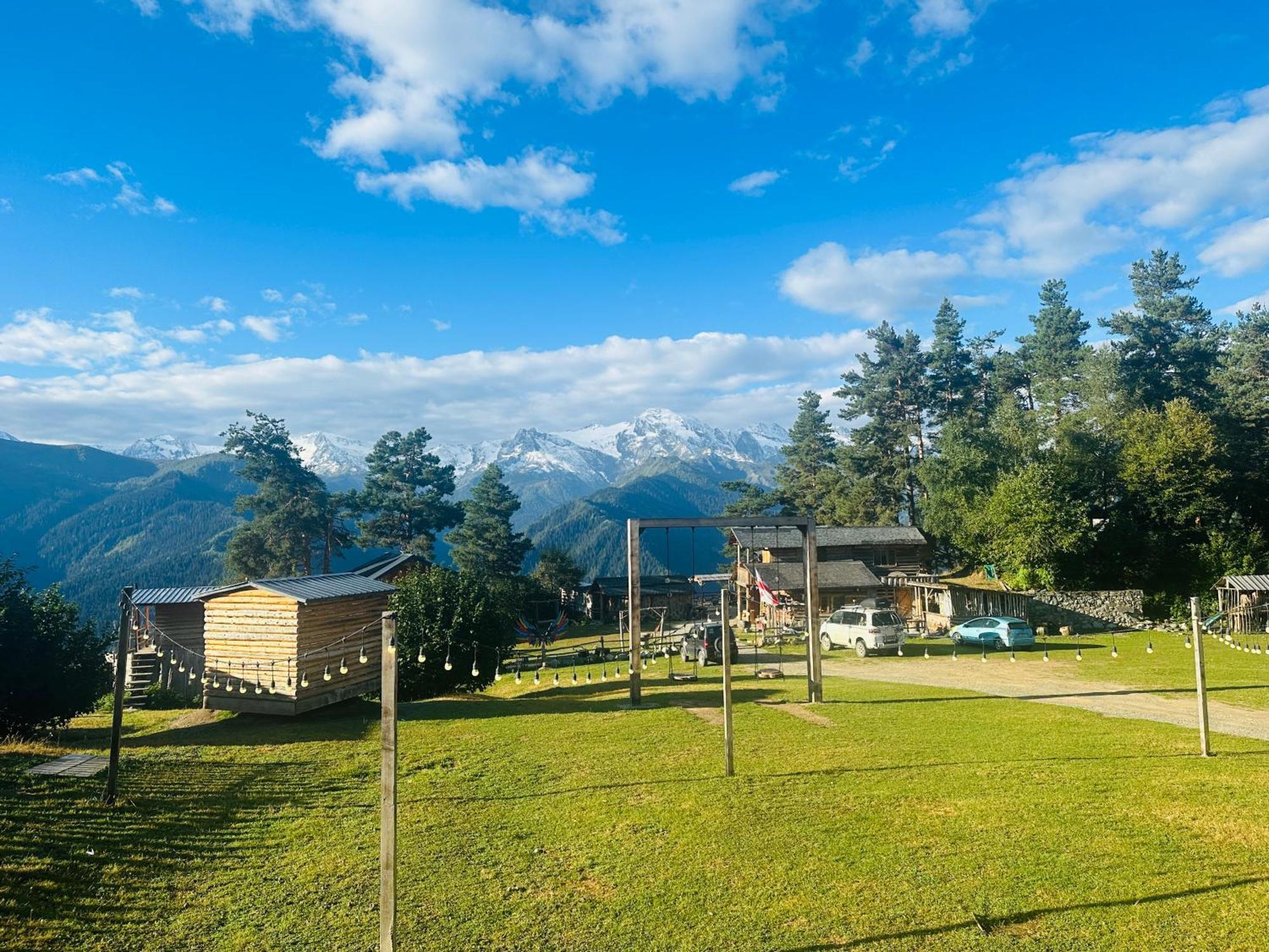 Heshkili Huts Svaneti Keshkili Luaran gambar