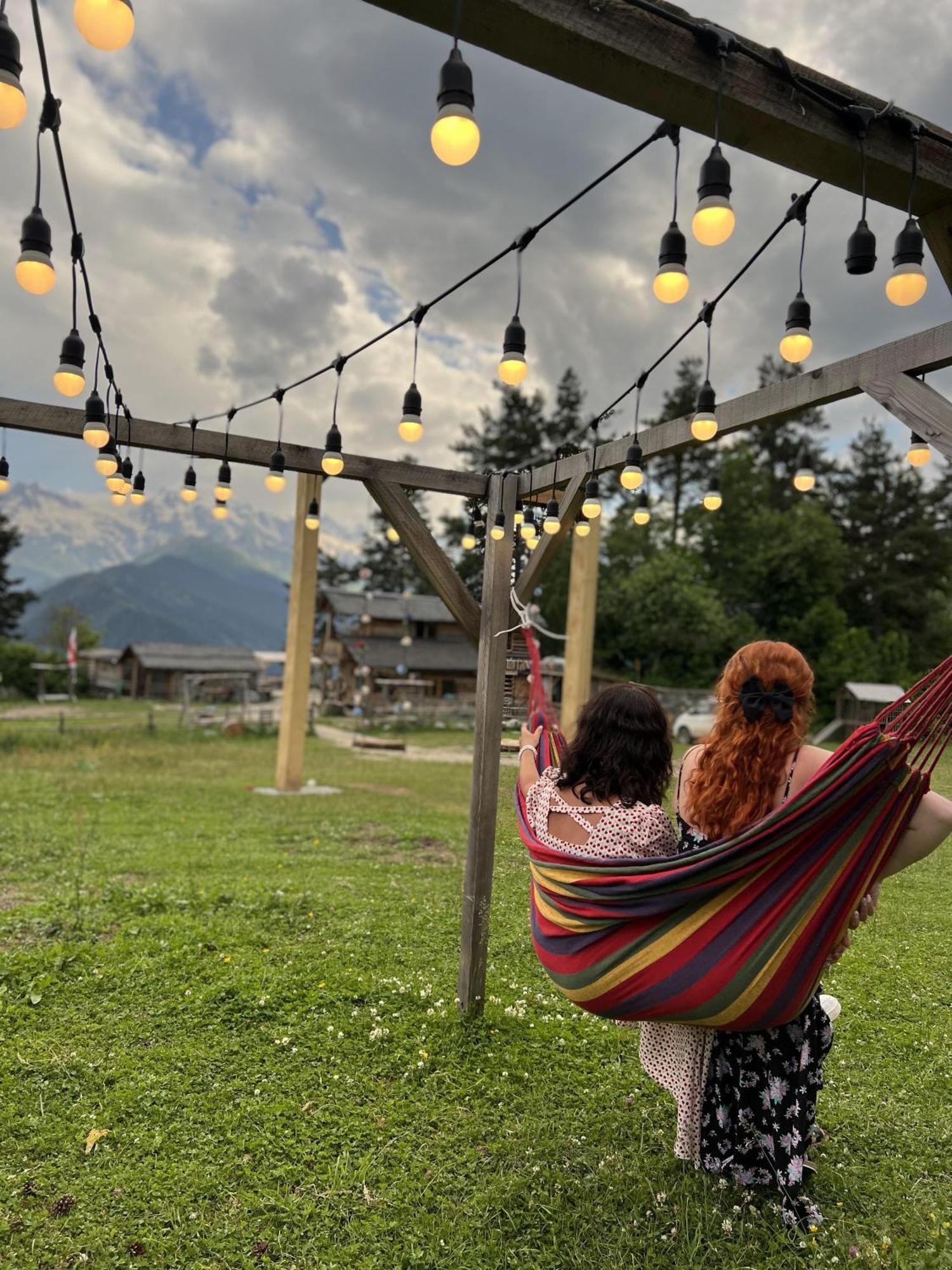 Heshkili Huts Svaneti Keshkili Luaran gambar