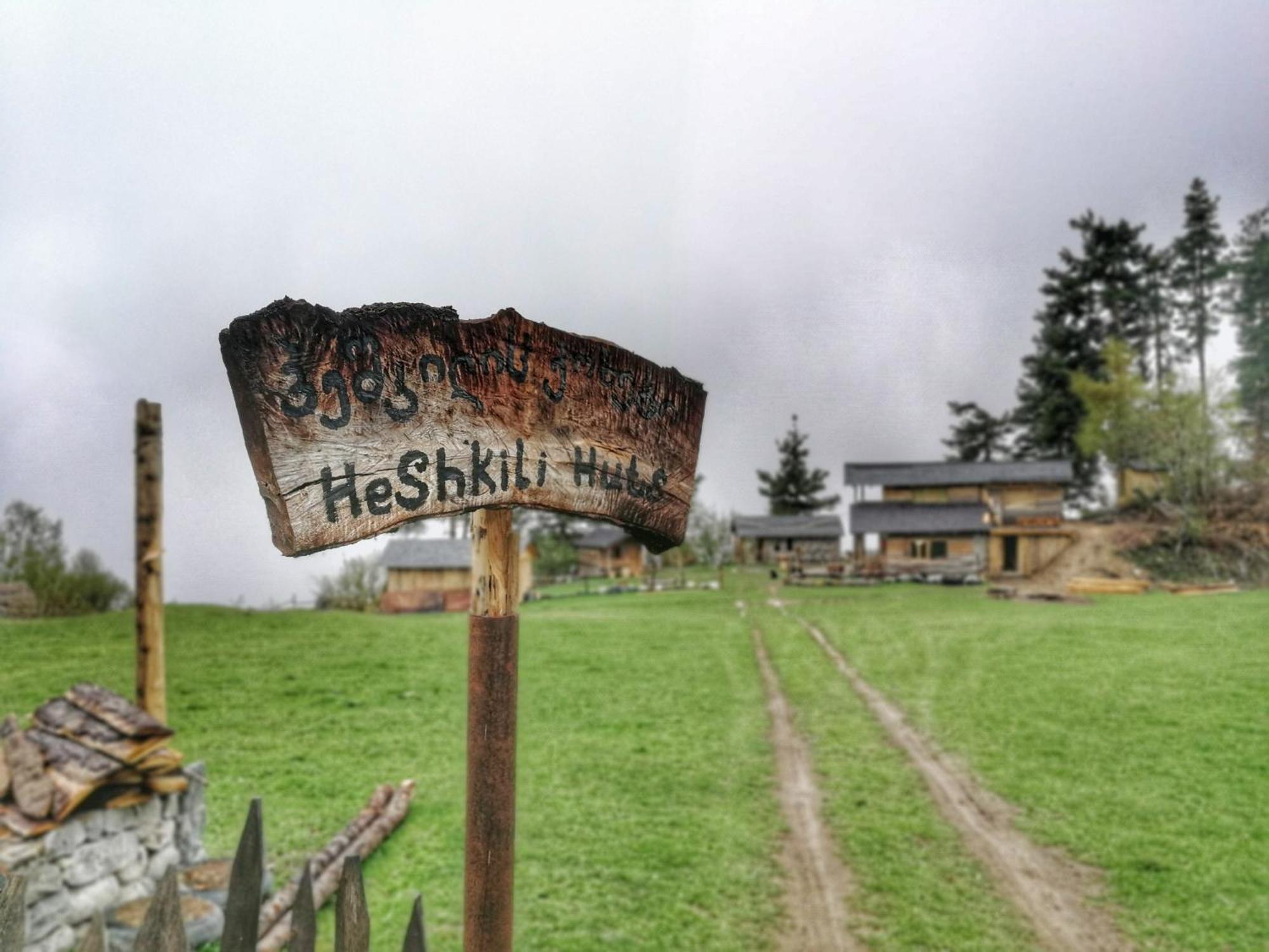 Heshkili Huts Svaneti Keshkili Luaran gambar